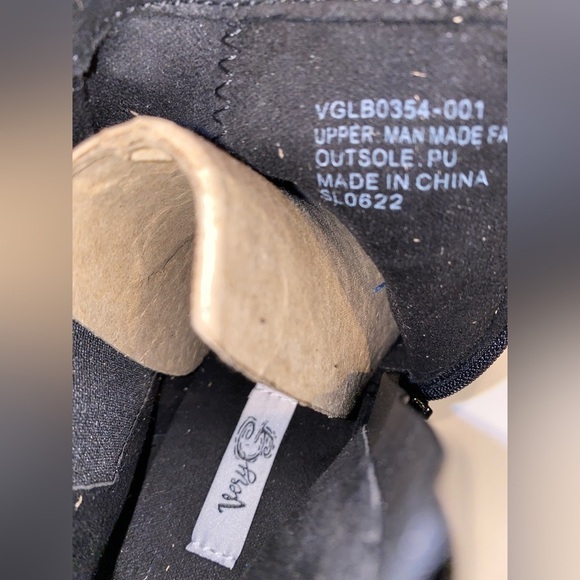 Very G Zoe Chunky Platform Heeled‎ Ankle Booties Women 11M Slip-On Outdoor NEW - Picture 6 of 10